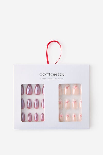 Press On Nails, GIFT PACK/FEELING FESTIVE