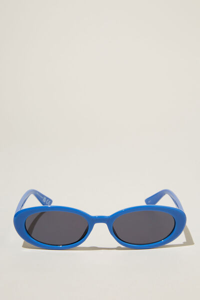 Ophelia Oval Sunglasses, PACIFIC BLUE