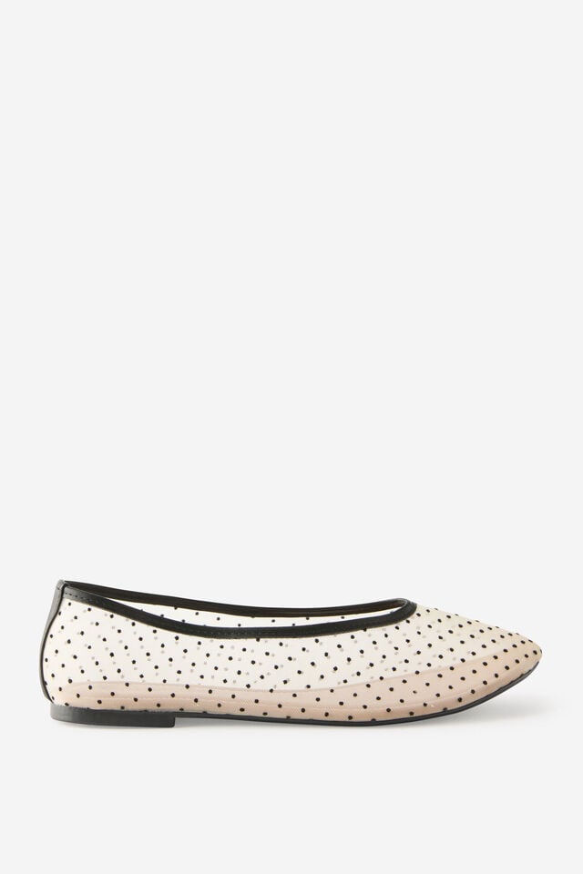 Katia Ballet, ECRU POLKA DOT MESH