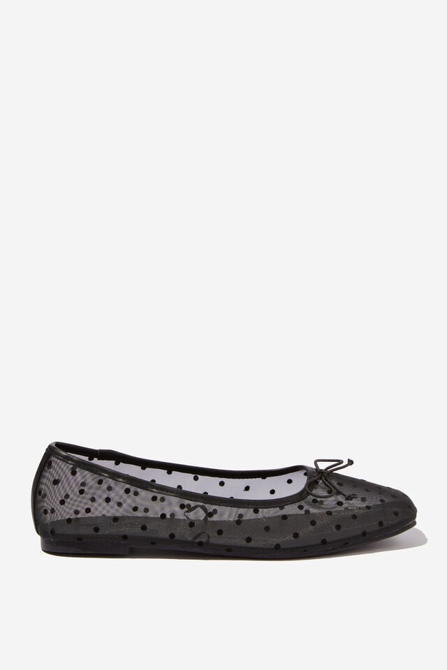 Miley Ballet, BLACK POLKA DOT MESH