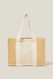 The Stand By Tote, NATURAL WOVEN TEXTURE - alternate image 1