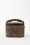 The Holiday Bow Beauty Bag, LEOPARD - alternate image 1