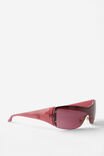 Simi Shield Sunglasses, BERRY GRADIENT - alternate image 3