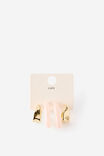 2Pk Mid Earring, UP GOLD MOLTEN PINK - example image 2