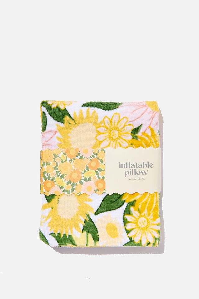 Travesseiro - Cotton Beach Pillow, RETRO FLOWER