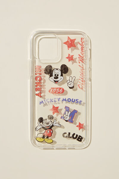 License Printed Phone Case Iphone 12/12 Pro, LCN DIS MICKEY MOUSE OFFICIAL MEMBER
