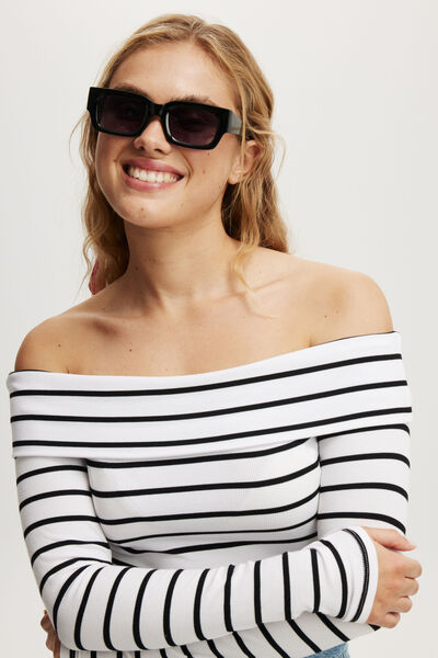Óculos de Sol - Blaire Sunglasses, BLACK