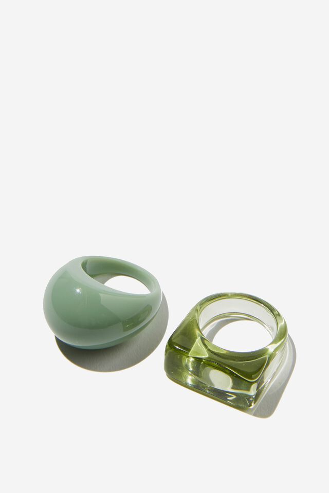 2Pk Bubble Rings, GREEN