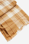 Millie Mid Weight Scarf, HERITAGE BROWN CHECK - alternate image 2