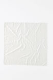Knot Your Everyday Square Scarf, WHITE LACE - example image 2