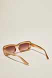 Miles Square Sunglasses, GOLDEN HOUR STRIPE - alternate image 4