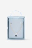 Waterproof Gifting Necklaces - Freshwater Pearl, GOLD FRESHWATER PEARL - example image 1