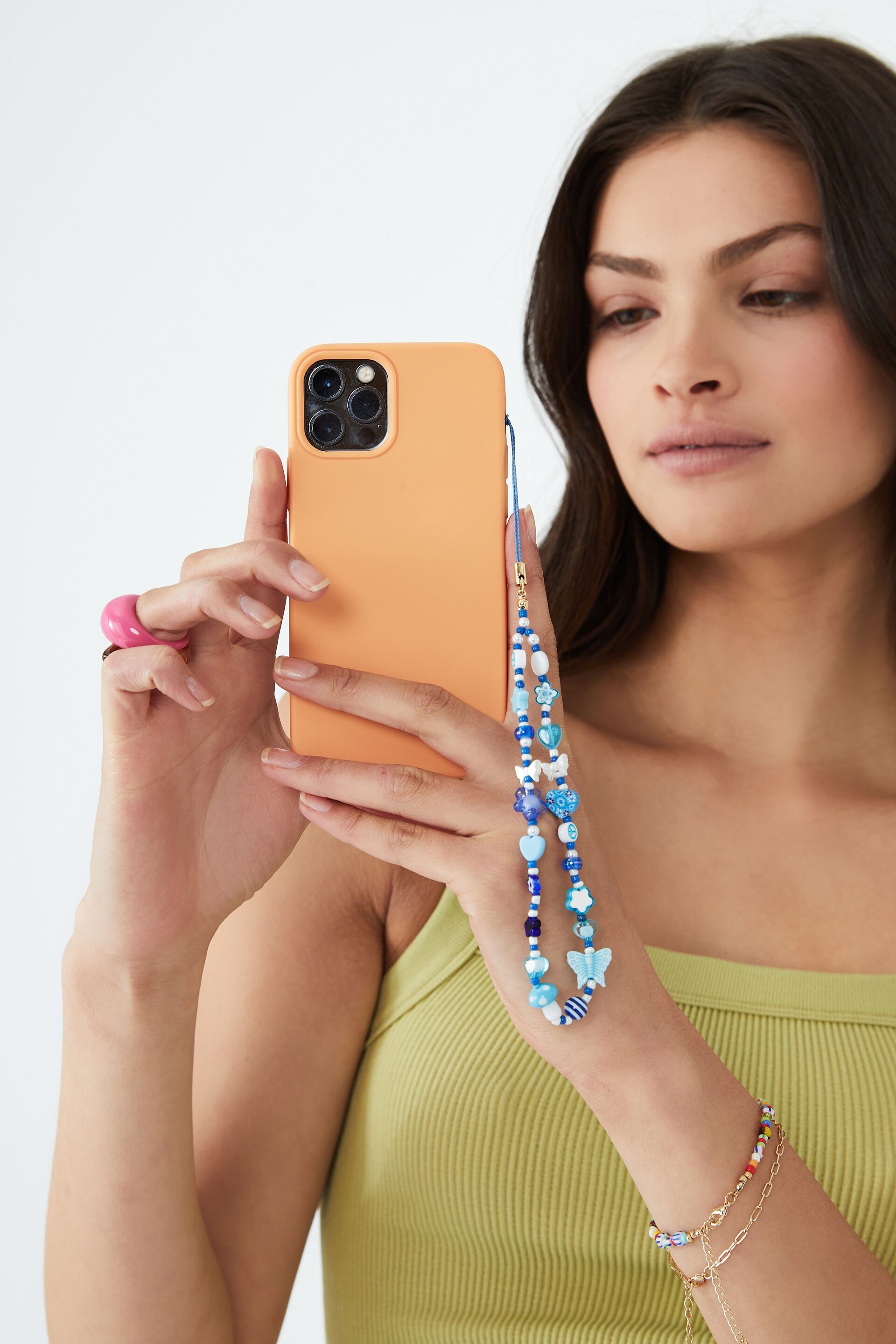 Women Jewelry | Text Me Phone Charm Wristlet - HA89248
