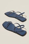 Bondi Strappy Sandal, MID BLUE NUBUCK - alternate image 3