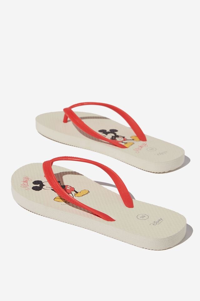 The Rubi Flip Flop, LCN DIS MICKEY FRONT AND BACK