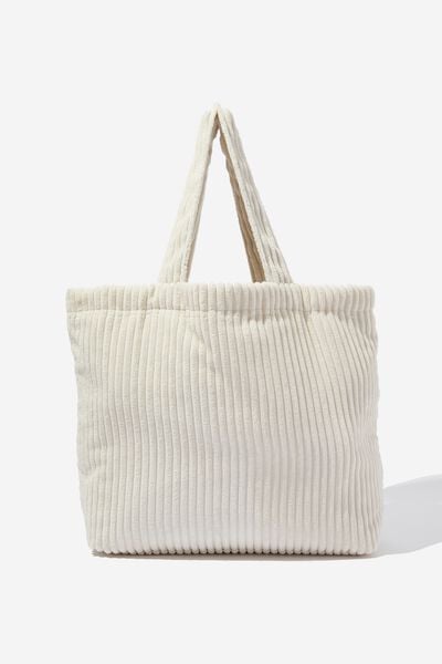 Textured Tote, BUTTER CORD