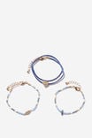 Multipack Bracelet, UP SEADBEAD BRACELET BLUE - alternate image 1