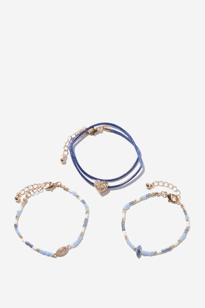 Pulseira - Multipack Bracelet, UP SEADBEAD BRACELET BLUE