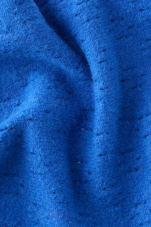 Triangle Knit Scarf, POINTELLE/SOVEREIGN BLUE
