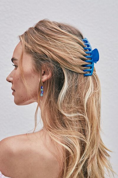 Rachel Hair Claw, ROYAL BLUE