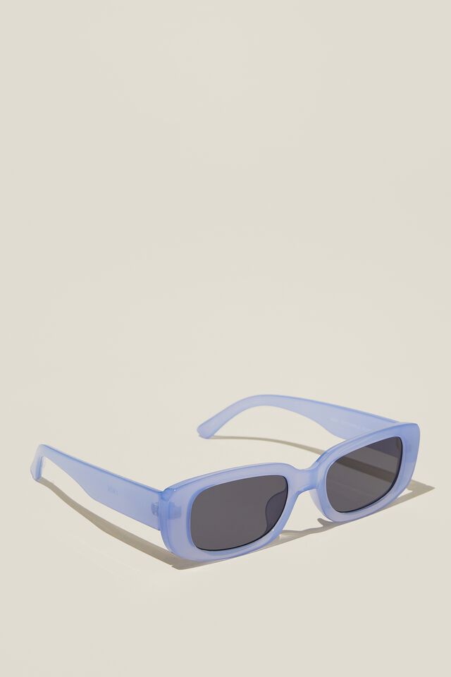 Abby Rectangle Sunglasses, HORIZON BLUE