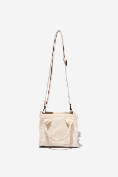 The Mini Stand By Tote, NATURAL