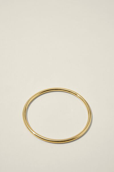 Single Bracelet, GOLD PLATED BANGLE
