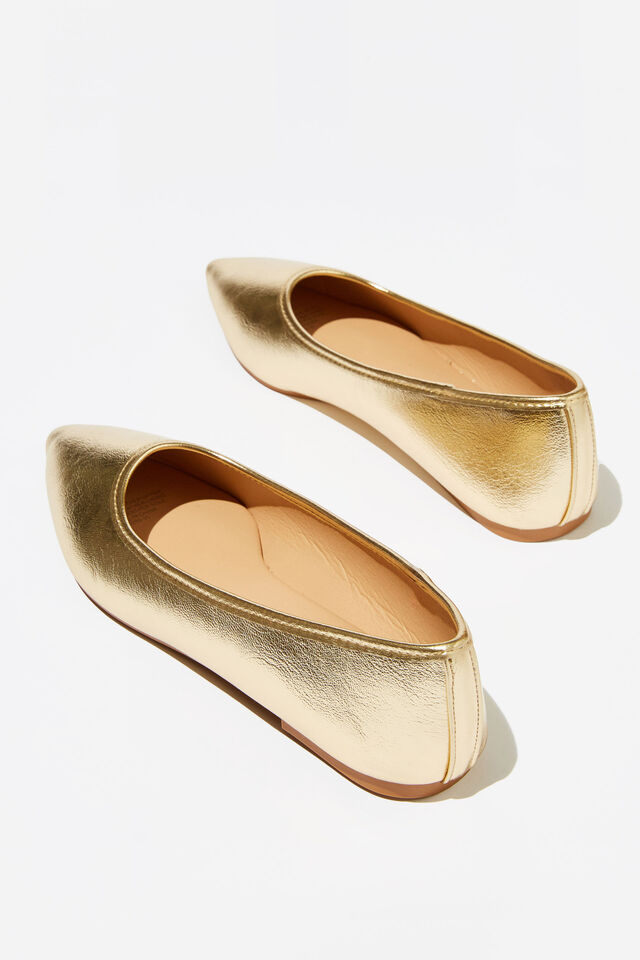 Prima Point Ballerina, GOLD TEXTURED