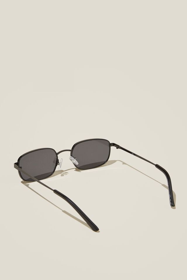Taylor Metal Sunglasses, BLACK/BLACK