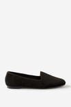 Sophie Slipper Cut Loafer, BLACK VELVET - alternate image 1