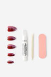Press On Nails, GLAZED CHERRY - example image 2