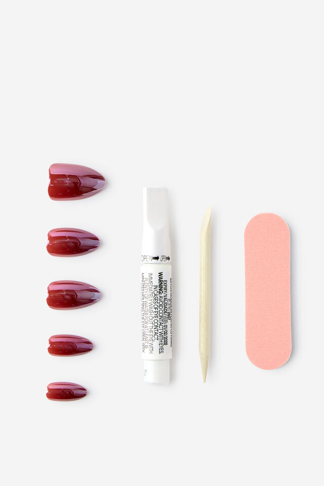 Press On Nails, GLAZED CHERRY
