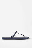 The T-Bar Flip Flop, NAVY - alternate image 1