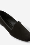 Sophie Slipper Cut Loafer, BLACK VELVET - alternate image 2