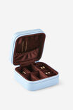 Travel Jewellery Case, BLUE - example image 2
