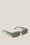 Óculos de Sol - Abby Rectangle Sunglasses, MEADOW MIST - vista alternativa 2