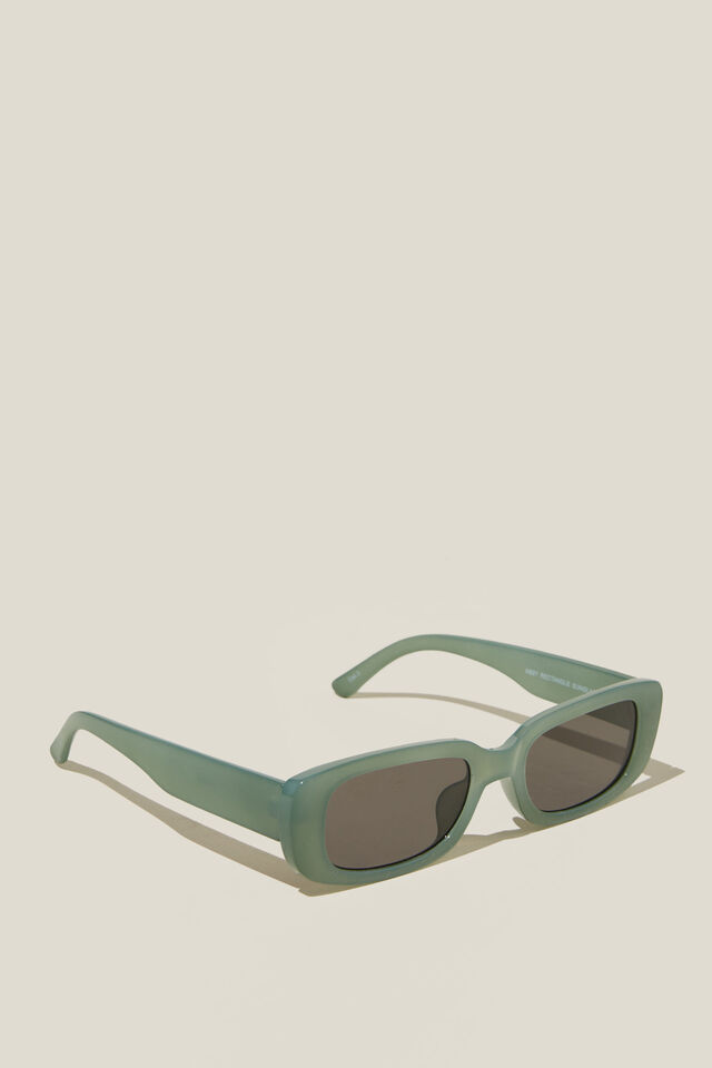 Óculos de Sol - Abby Rectangle Sunglasses, MEADOW MIST