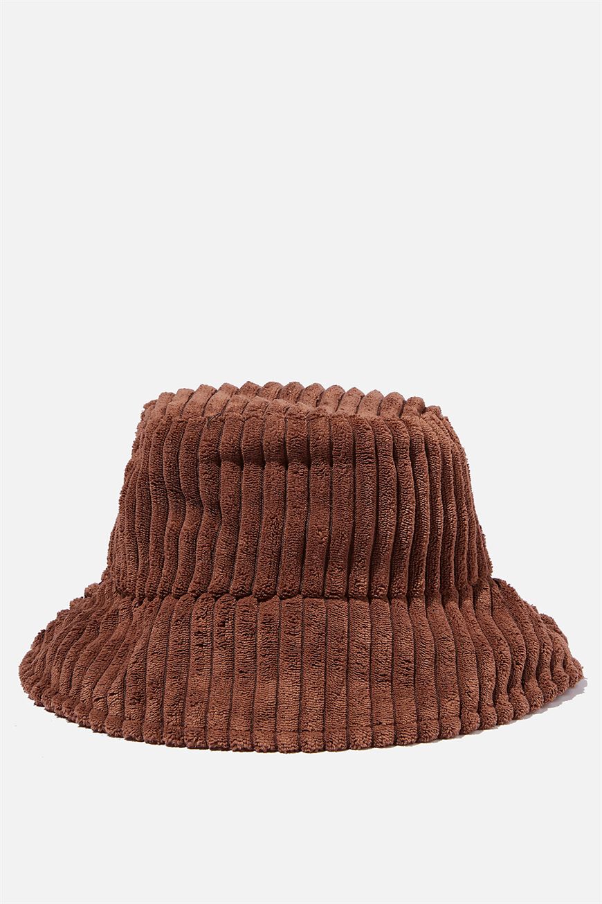 Women Hats | Bianca Textured Bucket Hat - TI53527