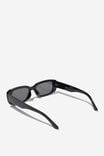 Abby Rectangle Sunglasses, BLACK - alternate image 2