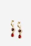 Select Colour: GOLD BURGUNDY TIGERS EYE STONES