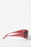 Simi Shield Sunglasses, BERRY GRADIENT - alternate image 4