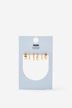 Select Color: GOLD SMOOTH ROPE HOOP