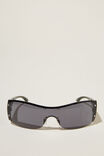 Simi Shield Sunglasses, BLACK - alternate image 1