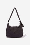 Alex Knotted Slouchy Tote, BLACK - alternate image 1