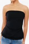 Sleek Valerie Strapless Top, BLACK - example image 2