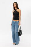 Luxe Danica Halter Top, BLACK - example image 5