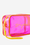 Jelly Cosmetic Case, Y2K PINK - example image 2