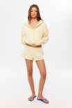 Josie Slouch Zip Hoodie, BABY YELLOW/STUDIO 2024 - example image 4
