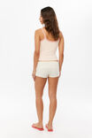 Soft Ruched Booty Short, SOFT ECRU - example image 3