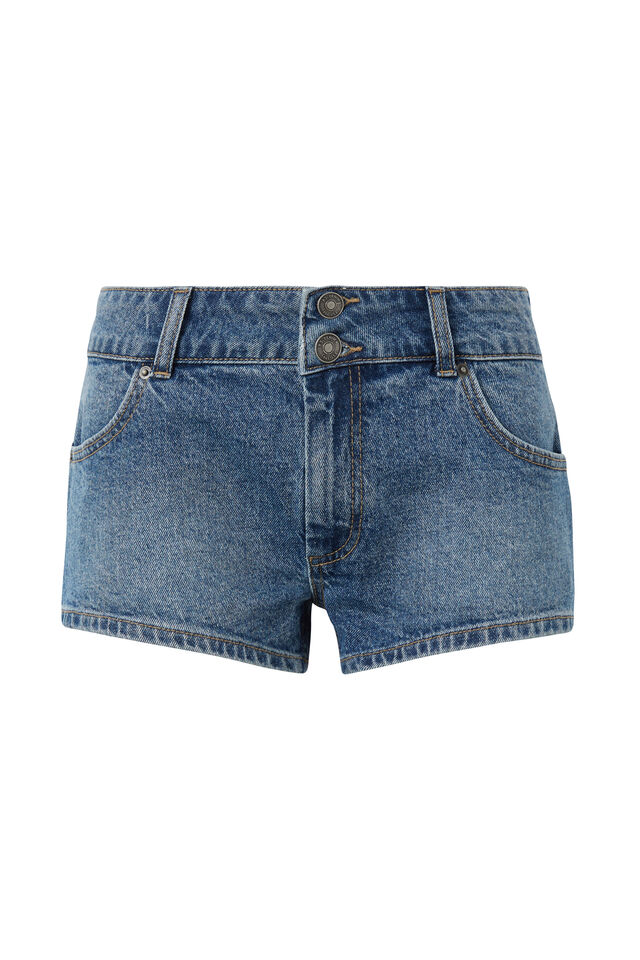 Denim Booty Short, BOSTON BLUE